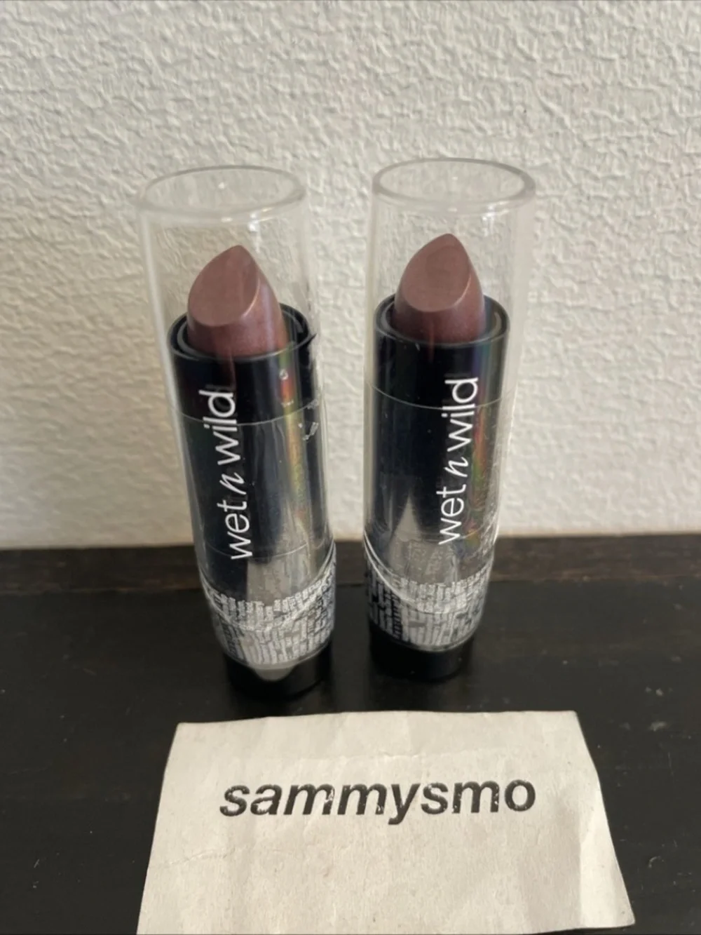 Wet n Wild Lipstick, Cashmere 533D, 0.13 oz x2